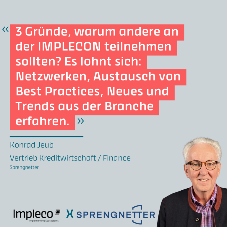 Sprengnetter Implecon LinkedIn Zitat